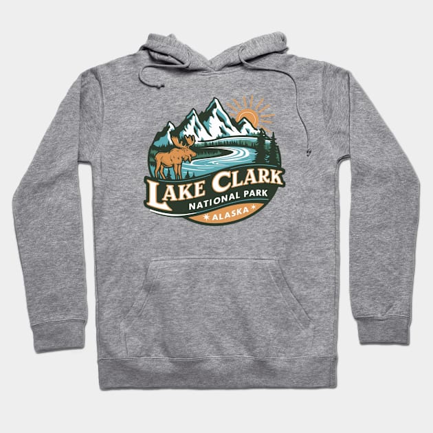 Lake Clark National Park Alaska US Hoodie by Perspektiva